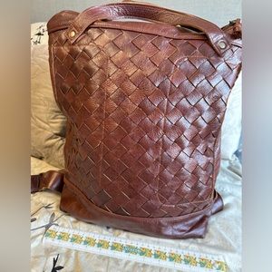 Milloo Minos-13 Leather Backpack in Brown